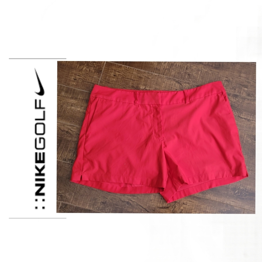 Nikegolf shorts Men  Red dri-fit size 12